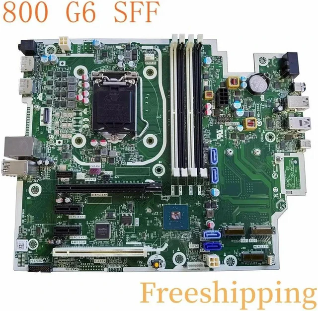Alt view image 5 of 7 - L76450-001 For800 G6 SFF Motherboard M08759-001 DDR4 Mainboard 100% Tested Fully Work