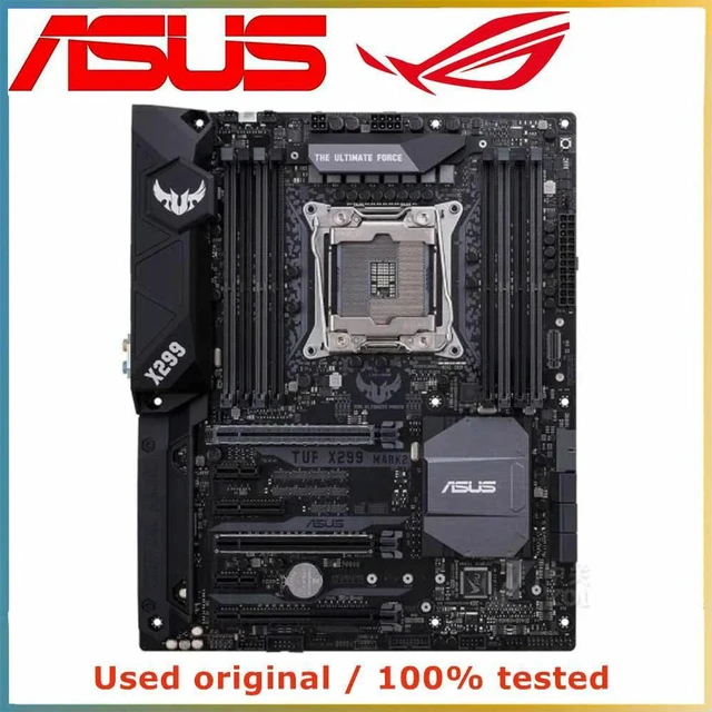 Main image of For X299 For TUF X299 Mark 2 Computer Motherboard LGA 2066 DDR4 128G Desktop Mainboard III PCI-E 3.0 X16
