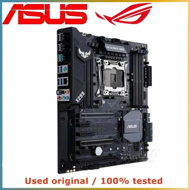 Alt view image 3 of 4 - For X299 For TUF X299 Mark 2 Computer Motherboard LGA 2066 DDR4 128G Desktop Mainboard III PCI-E 3.0 X16