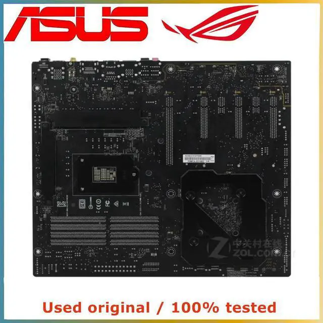 Alt view image 2 of 4 - For MAXIMUS VIII EXTREME Computer Motherboard LGA 1151 DDR4 64G For Z170 Desktop Mainboard M.2 NVME PCI-E 3.0 X16
