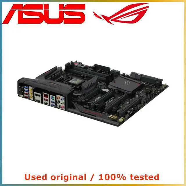 Alt view image 3 of 4 - For MAXIMUS VIII EXTREME Computer Motherboard LGA 1151 DDR4 64G For Z170 Desktop Mainboard M.2 NVME PCI-E 3.0 X16