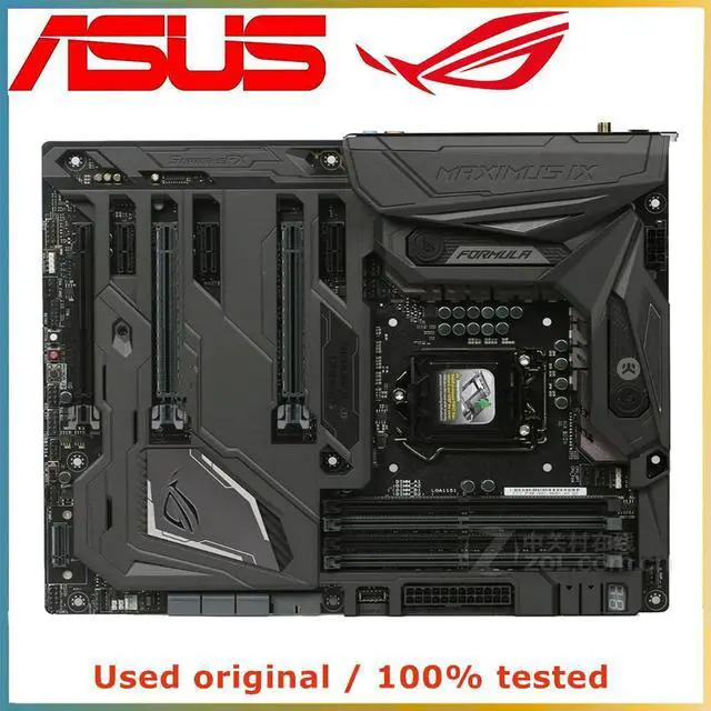 Main image of For ROG MAXIMUS IX FORMULA Computer Motherboard LGA 1151 DDR4 64GB For Z270 Desktop Mainboard M.2 NVME PCI-E 3.0 X16