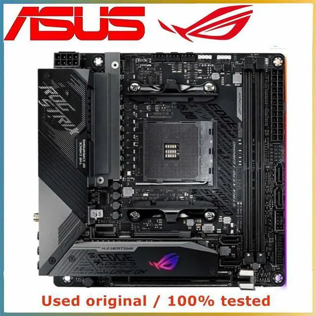Main image of For X570 X570i ROG STRIX X570-I GAMING Computer Motherboard AM4 DDR4 64G Desktop Mainboard M.2 NVME USB PCI-E 3.0 X16