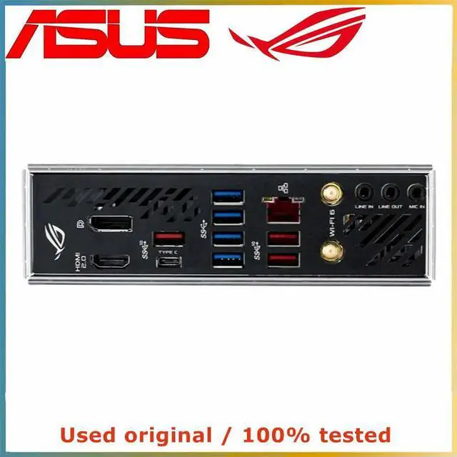 Alt view image 2 of 4 - For X570 X570i ROG STRIX X570-I GAMING Computer Motherboard AM4 DDR4 64G Desktop Mainboard M.2 NVME USB PCI-E 3.0 X16