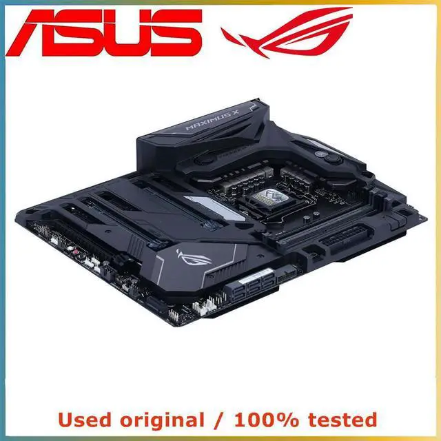 Alt view image 4 of 4 - For ROG MAXIMUS X FORMULA Computer Motherboard LGA 1151 DDR4 64G For Z370 Desktop Mainboard M.2 NVME PCI-E 3.0 X16
