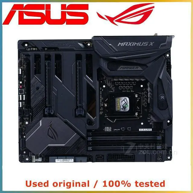 Main image of For ROG MAXIMUS X FORMULA Computer Motherboard LGA 1151 DDR4 64G For Z370 Desktop Mainboard M.2 NVME PCI-E 3.0 X16