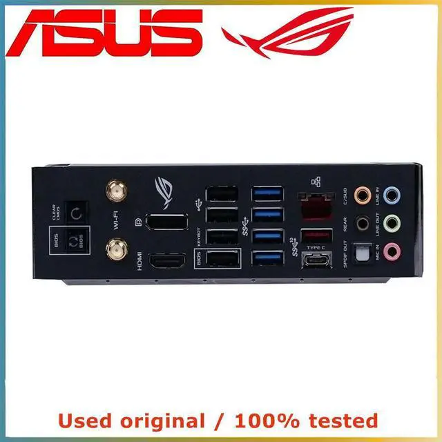 Alt view image 3 of 4 - For ROG MAXIMUS X FORMULA Computer Motherboard LGA 1151 DDR4 64G For Z370 Desktop Mainboard M.2 NVME PCI-E 3.0 X16