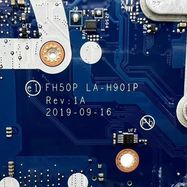 Alt view image 2 of 4 - LA-H901P For Nitro AN515-43 Laptop Motherboard NBQ5X11002 With R7-3750H CPU RX560X 4GB GPU Mainboard 100% Tested Fully Work