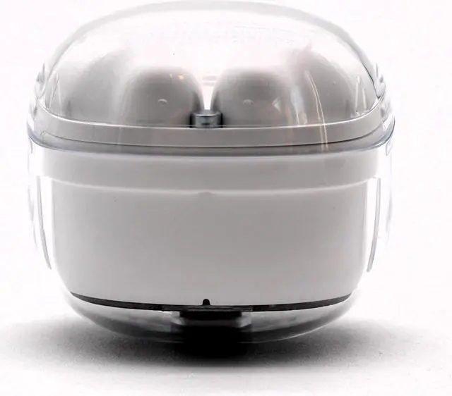 Alt view image 5 of 6 - Jaspertronics G75 True Wireless HiFi Earphones: Noise-Reducing, Waterproof TWS Stereo with Built-in Microphone-White