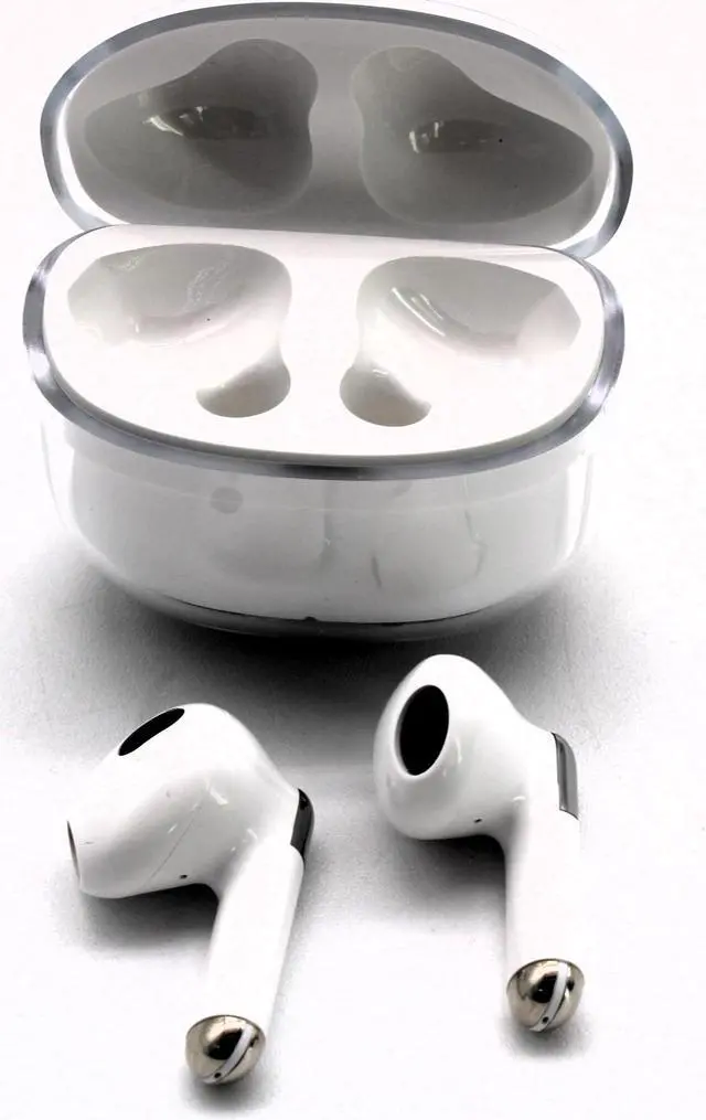 Alt view image 2 of 6 - Jaspertronics G75 True Wireless HiFi Earphones: Noise-Reducing, Waterproof TWS Stereo with Built-in Microphone-White