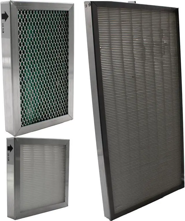 Alt view image 4 of 7 - Jaspertronics Replacement Dust Filter Kit for DP-1500 DP-2000 FLM HD14 FLM HD18 FLM R20+ FLM-HD20 FLM-R22+ Barco Projectors Prolonged Projector Life R9854473 (3 projector kit 9PCs)