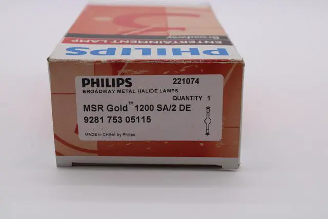 Alt view image 7 of 8 - MSR Gold 1200 SA/2 DE 1200 Watt Broadway Entertainment Lamp - 287250