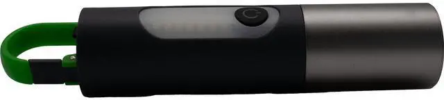 Alt view image 3 of 7 - Jaspertronics XST-836 Rechargeable LED Flashlight Keychain Mini Torch w Telescopic Zoom Waterproof Durable Compact, & Lightweight Design for Camping Hiking Emergency & Everyday Use