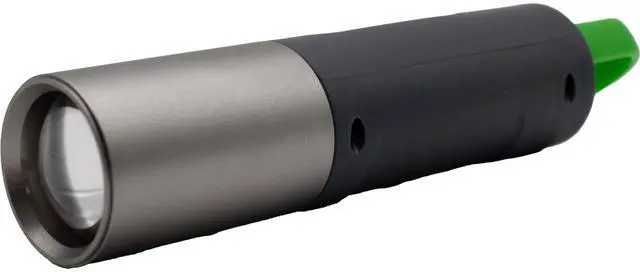 Alt view image 7 of 7 - Jaspertronics XST-836 Rechargeable LED Flashlight Keychain Mini Torch w Telescopic Zoom Waterproof Durable Compact, & Lightweight Design for Camping Hiking Emergency & Everyday Use