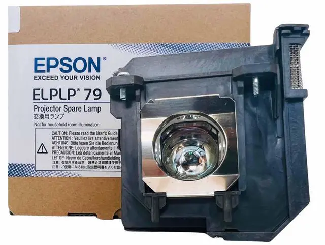 Alt view image 3 of 6 - OEM ELP-LP79 Lamp & Housing for Epson Projectors - 1 Year Jaspertronics Full Support Warranty!