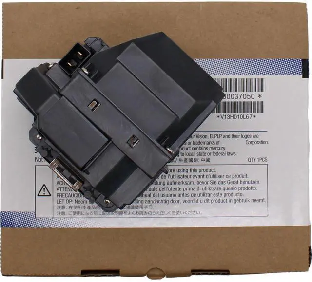 Main image of OEM ELP-LP67 Lamp & Housing for Epson Projectors - 1 Year Jaspertronics Full Support Warranty!
