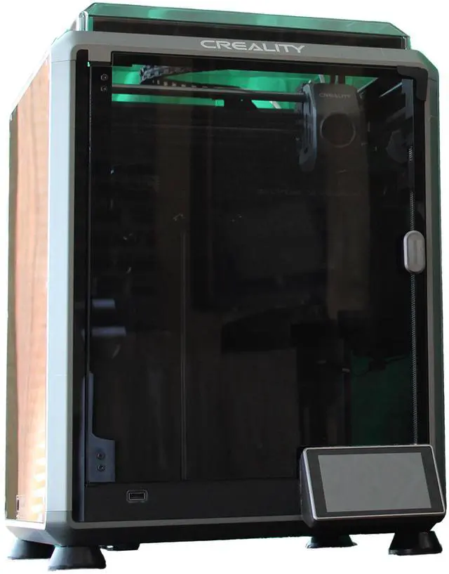 Alt view image 2 of 4 - Creality K1 Max Large High-Speed 3D Printer - 600mm/s Speed, 300x300x300mm Build Volume, AI LiDAR, Dual AI Cameras, 300°C High-Temp Nozzle, Auto-Leveling, Flexible Magnetic Plate