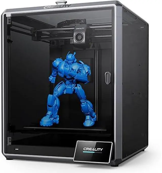 Alt view image 3 of 4 - Creality K1 Max Large High-Speed 3D Printer - 600mm/s Speed, 300x300x300mm Build Volume, AI LiDAR, Dual AI Cameras, 300°C High-Temp Nozzle, Auto-Leveling, Flexible Magnetic Plate
