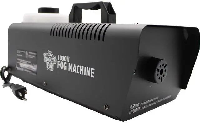 Main image of Froggys Fog - 1000 Watt High-Output Halloween Fog Machine w Wired Remote Control Durable & Reliable for Dense Fog Effects Ideal for Haunted Houses Parties & Theatrical Performances