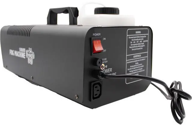 Alt view image 5 of 6 - Froggys Fog - 1000 Watt High-Output Halloween Fog Machine w Wired Remote Control Durable & Reliable for Dense Fog Effects Ideal for Haunted Houses Parties & Theatrical Performances