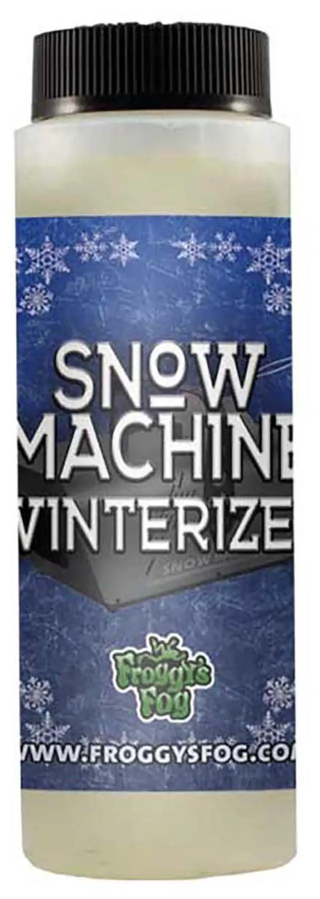 Main image of Froggy's Fog Snow Machine Winterizing Solution  Clean & Protect All Artificial Snow Machines, Lab Grade, Easy Off-Season Storage, Prevents Clogs, 8oz Bottle