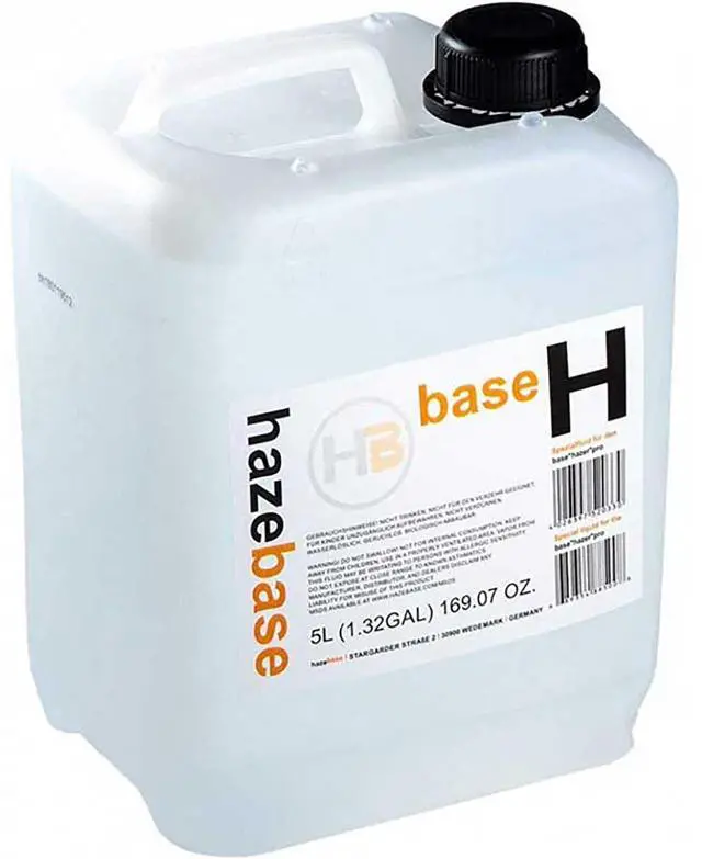 Main image of Froggy's Fog - HB-BASE-H-X4 - HazeBase - 4 X 5L CASE - Base Hazer Pro Fluid - Fluid Specially Designed for the Base Hazer - Machine Fluid