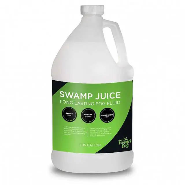 Main image of Froggy's Fog - FJ-SW - Froggy's Fog - Swamp Juice (Extreme Hang Time Longest Lasting Fog Fluid) - Fog Juice - Machine Fluid