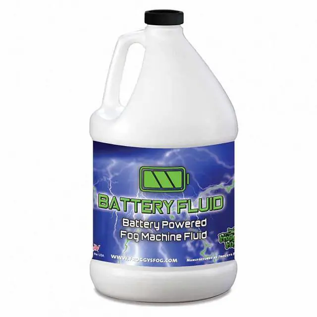 Main image of Froggy's Fog - DS-BAT - Battery Fog Fluid - High Concentration Formula - Hazebase, Look Solutions, Smoke Factory & Antari Battery Powered Fog Machines - Machine Fluid