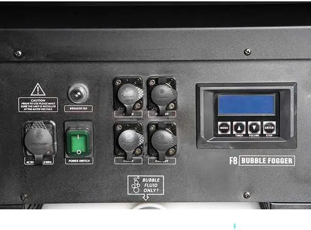 Alt view image 4 of 4 - Froggy's Fog - FBM-FOBBLES-F8-PRO - Froggy's Fog - Fobbles F8 Pro - Professional Bubble Fogger - DMX - 4 Machines in 1 (Fog. Haze. Bubbles. Fog Bubbles) - 1600W