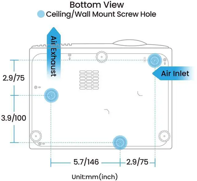 Alt view image 5 of 7 - BenQ - AK700ST - Business Projector - 4000 Lumens - 4K - 3,000,000:1 Contrast - Laser - Short Throw