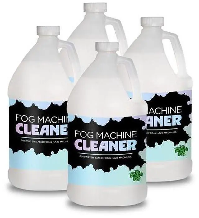 Main image of Froggy's Fully Clean Fog Machine Cleaner Solution for Fog Machine Maintenance, Easy-to-Use Formula Removes Residue and Prolongs Machine Life, Suitable for All Fog Machine Types - 4 Gallons - CL-GA-4