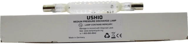Alt view image 4 of 7 - Ushio MHL Metal Halide UV Lamp MHL-121HT, 5000071, 3000W, 400-450nm Spectral Range, Metal 14.3mm Base, Metal Contact, Diazo