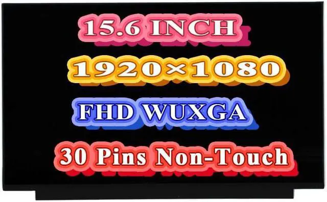 Main image of NUOLAISUN Replacement Genuine Parts Compatible with Lenovo ThinkPad T590 P53S E15 15.6 inch FHD IPS LCD Screen Non-Touch eDP 30-pings 01YN134 01YN133 01YN132 5D10V82342