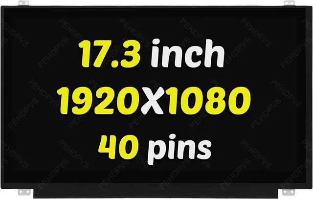 Main image of 17.3" Screen Replacement Laptop Display Screen N173HHE-G32 (CMN1747) FHD 1920x1080 Edp 40Pin 120HZ LED LCD Laptop Replacement Panel