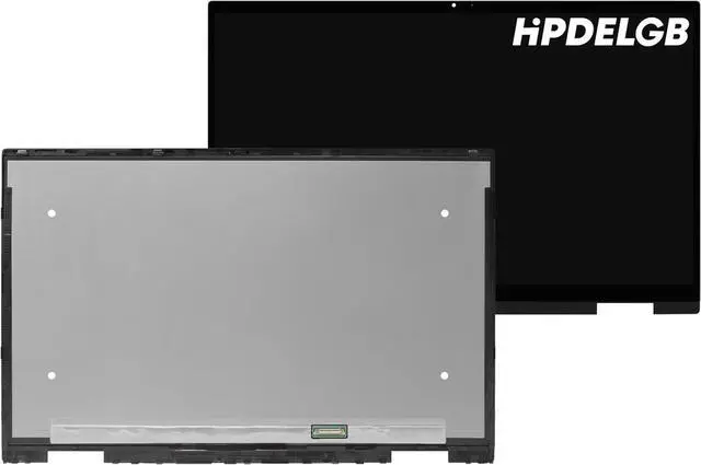 Alt view image 2 of 5 - Replacement for HP Pavilion x360 15-er 15t-er 15-er0010nr 15-er0051nr 15-er0056cl 15-er0075nr 15-er0151nr M45118-001 M45119-001 1080P IPS LCD Touch Screen Display Assembly Bezel with Board