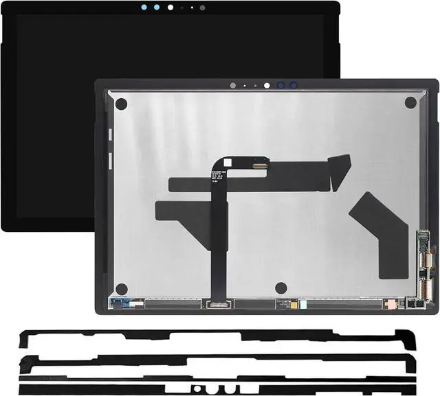 Alt view image 3 of 4 - NUOLAISUN Replacement for Microsoft Surface Pro 4 1724 M1010537-003 12.3 " LCD Display Touch Screen Digitizer Assembly with LCD Flex Conversion (with Touch Plate)