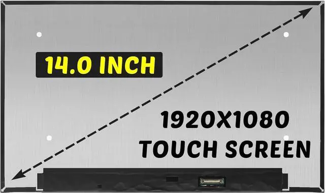 Main image of NUOLAISUN Replacement for Dell Latitude DP/N DGDG5 0DGDG5 LCD Screen 1920x1080 14.0 inch 40 Pins 60Hz LED Display Digitizer Panel (for Touch Screen Only)