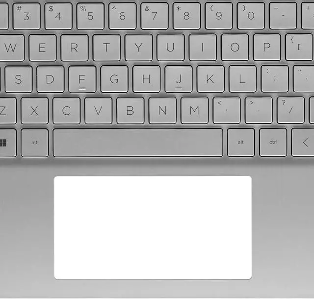 Alt view image 6 of 6 - NUOLAISUN M17184-001 L63578-001 for HP 15T-DY 15-DY 15-DY2024NR Upper Case Palmrest Replacement Keyboard Assembly Silver