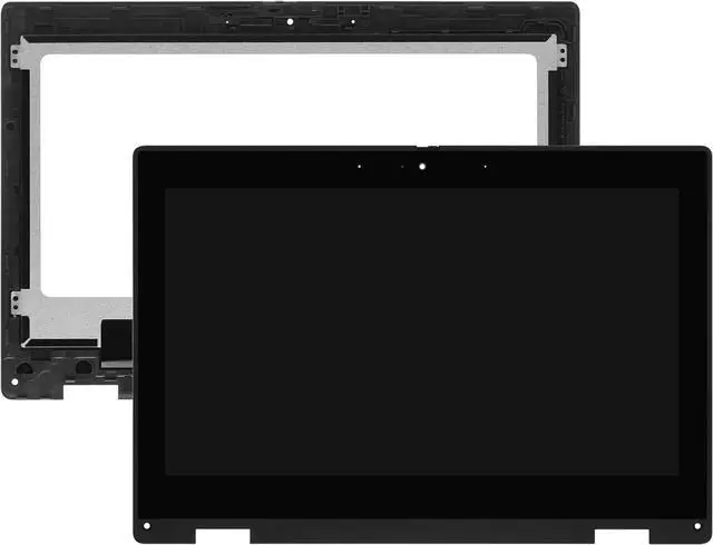 Alt view image 3 of 6 - 11.6" New Screen Replacement for ASUS Notebook BR1100 BR1100CKA BR1100FKA HD 1366x768 LCD Display Touch Screen Digitizer Assembly with Bezel