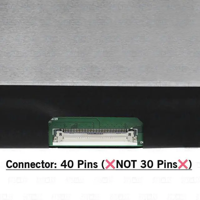 Alt view image 3 of 3 - NUOLAISUN 40 Pins 144 Hz Screen Replacement for ASUS Strix Scar GL703GM-WS71 GL703GS-DS74 FHD 1080P 17.3" LCD Non-Touch Display Panel (with Top and Bottom Frame Rate)