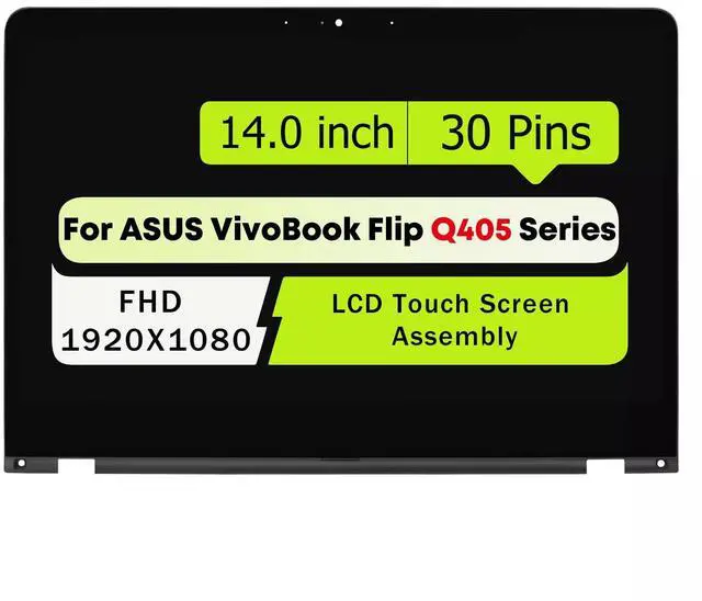 Main image of NUOLAISUN For ASUS Q405UA-BI5T10 Q405UA-BI5T5 Q405UA-BI5T7 FHD 1920×1080 LCD Touch Screen Assembly