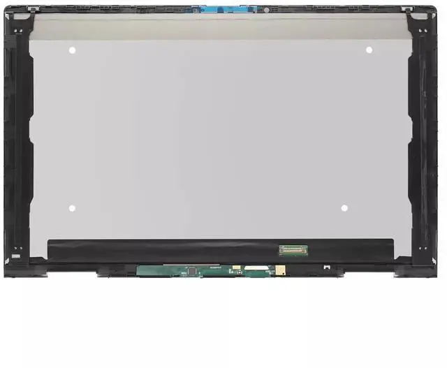 Alt view image 2 of 6 - NUOLAISUN15.6" for HP ENVY x360 2-in-1 15-fh 15z-fh Series LED FHD 1920x1080 30 Pins LCD Touchscreen Assembly with bezel (Black)