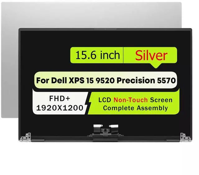 Main image of NUOLAISUN15.6 for Dell XPS 15 9500 9510 9520 9530 FHD+ 1920x1200 LCD Non-Touch Screen Complete Top Assembly