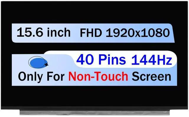 Main image of NUOLAISUN LCD screen for Dell Latitude 5400 5420 5401 7468 144Hz FHD 40 Pin display panel