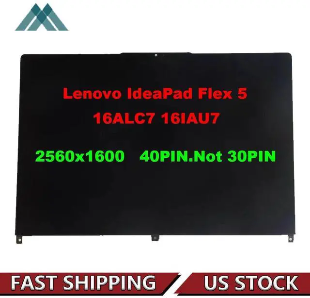 Main image of NUOLAISUN for Lenovo IdeaPad Flex 5 16ALC7 16IAU7 Lcd Touch Screen 2560x1600 5D10S39795