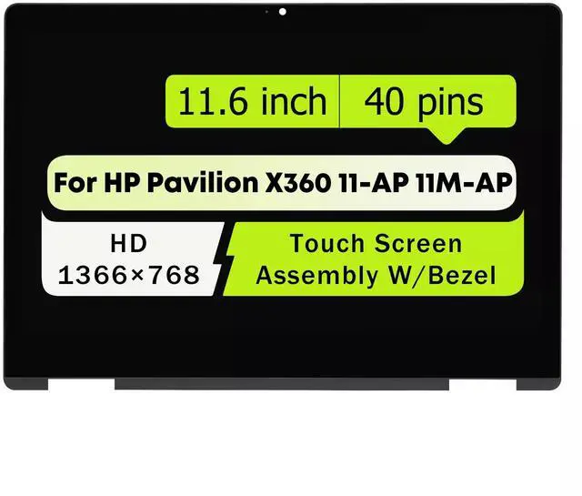 Main image of NUOLAISUN L52049-001 B116XAB02.0 for HP LCD 11.6" FHD Touch 11M-AP 11M-AP0013DX