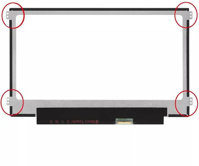 Alt view image 2 of 5 - NUOLAISUN B116XAK01.2 B116XAK01.1 11.6" Laptop Lcd Touch Screen HD NV116WHM-T01 40 Pin New
