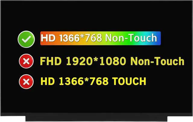 Main image of NUOLAISUN Replacement for HP Chromebook 14 G6 14.0" HD 1366×768 30 Pins Non-Touch Screen LCD Display Panel (Not for FHD/Touch Version)