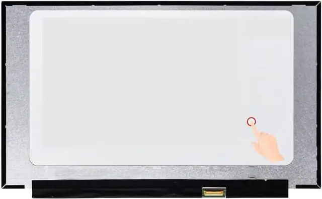 Alt view image 2 of 3 - 15.6" Replacement for Lenovo IdeaPad 5-15IIL05 5-15ITL05 5-15IAL7 5-15ARE05 5-15ABA7 82SG 81YQ 81YK 82FG 82SF 5D11C74688 FHD 1920×1080 40 Pins Touch Screen LCD Display Panel (Not for Non-Touch)