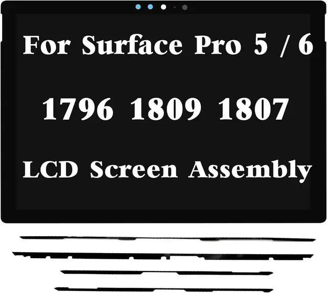 Main image of Screen for Microsoft Surface Pro 5/6 1796 1809 1807 LCD Touch Screen Display Digitizer Assembly